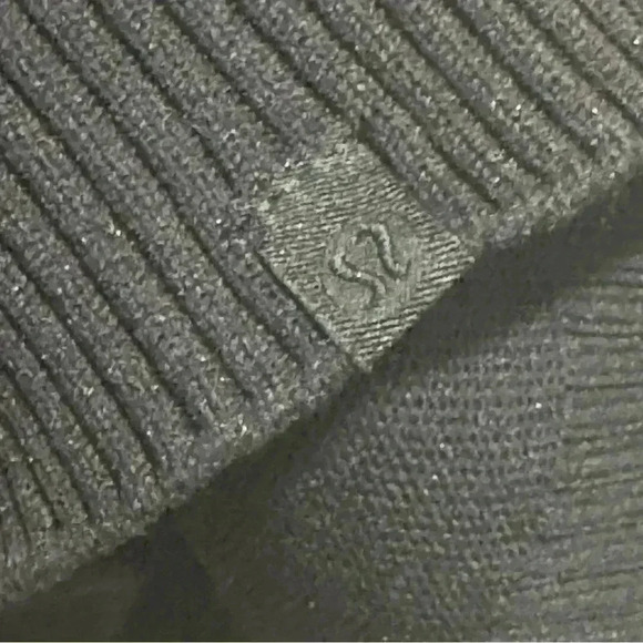Lululemon AllAround Crewneck Sweater black no size tag 2 4 - Picture 3 of 8